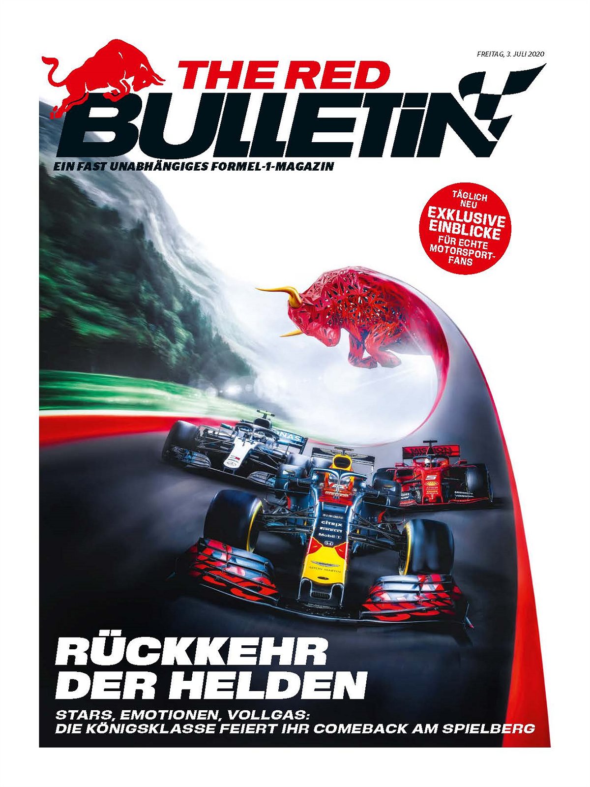 The Red Bulletin Formel-1-Special Cover