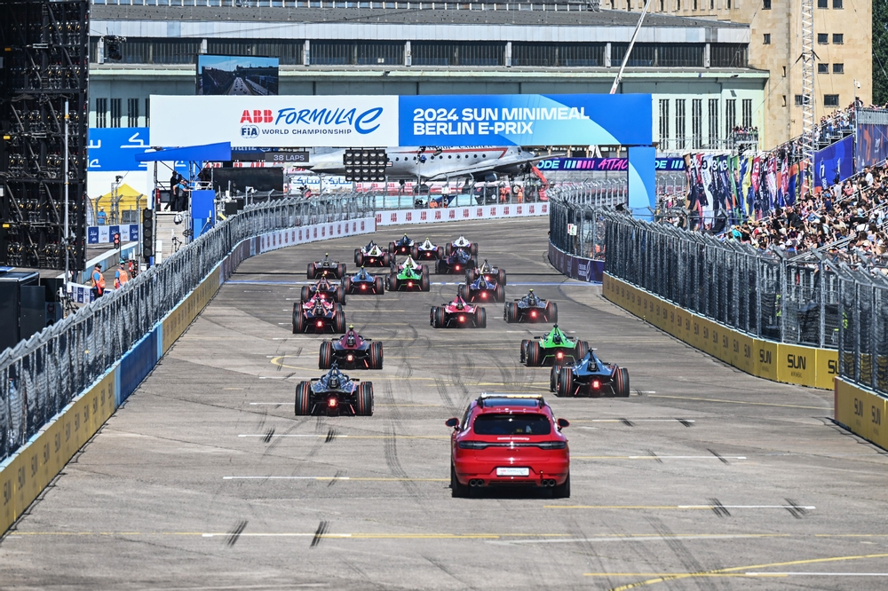 Auch 2025 erwartet die deutschen Formel E Fans der Double-Header in Tempelhof