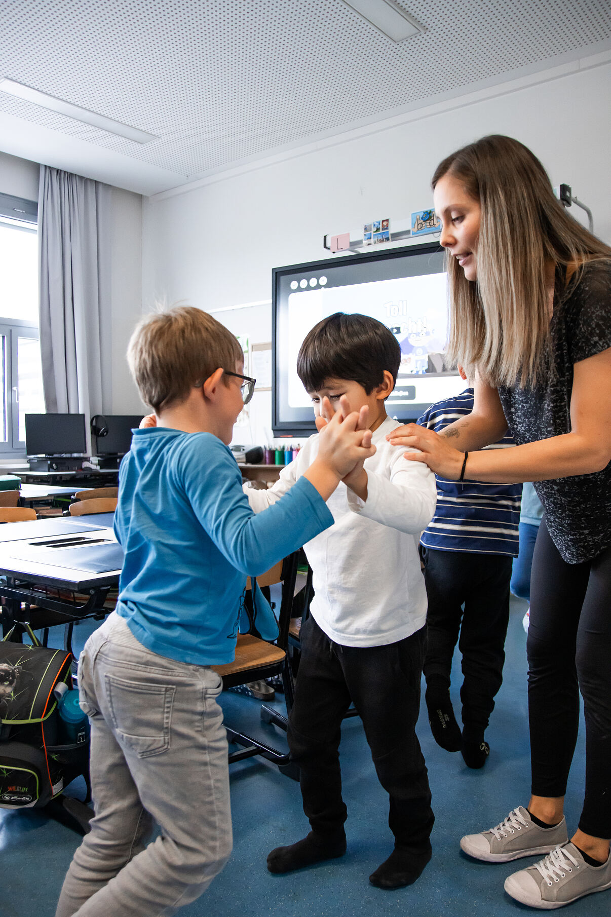 Servus bewegt Kinder - Die bewegte Schule | 2. Klasse einer bewegten Schule in Wien