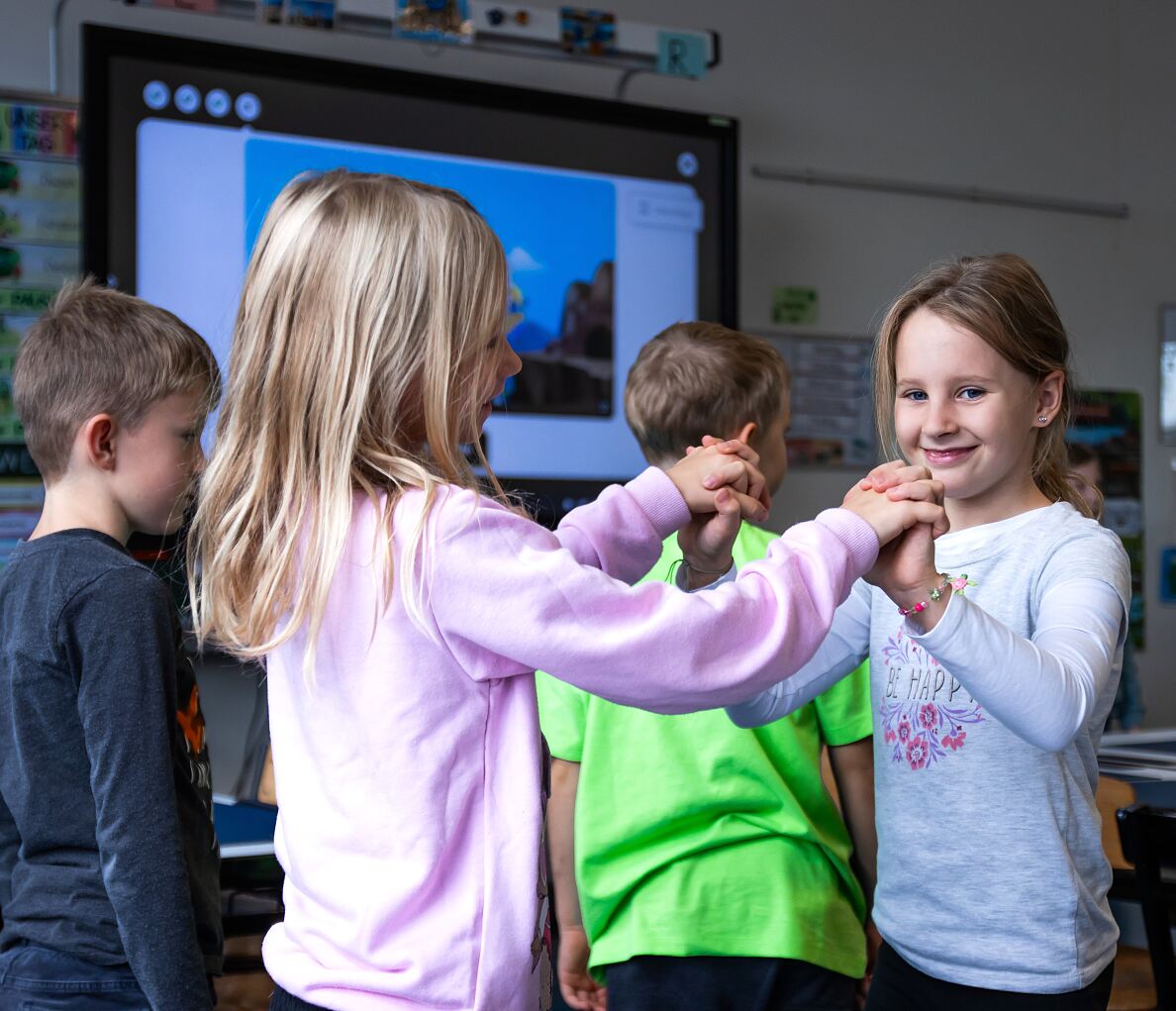 Servus bewegt Kinder - Die bewegte Schule | 2. Klasse einer bewegten Schule in Wien